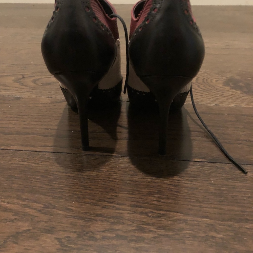 Gucci lace up multi color lace up booties - Picture 4 of 4